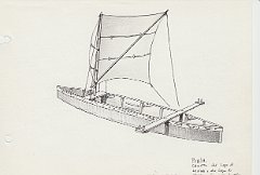 178-Puglia - sannaro - canotto del Lago di Lesina e del Lago di Varano fin verso il 1950